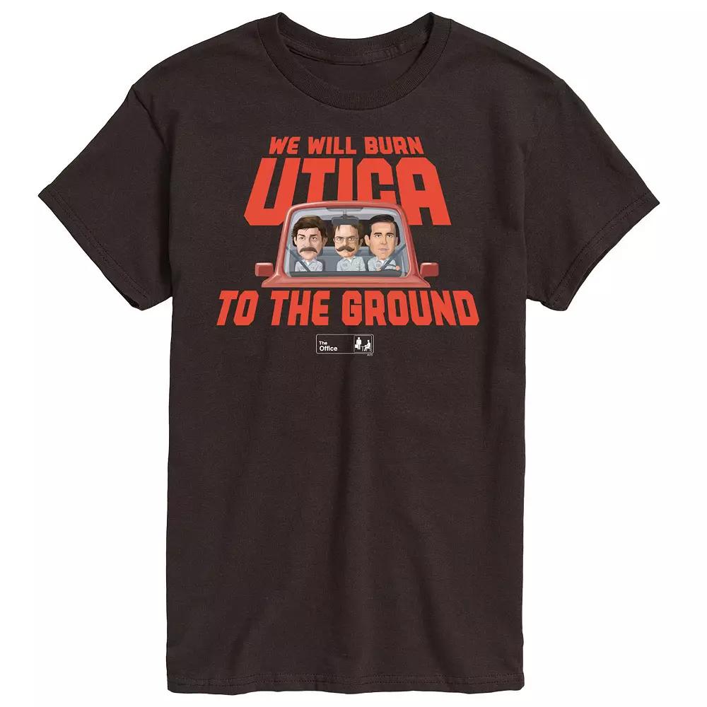 Men's The Office Burn Utica Tee,  Product Image