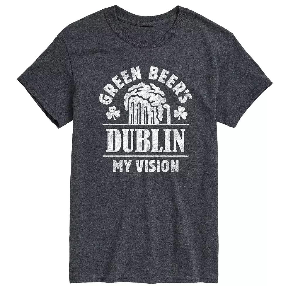 Men's Green Beers Dublin Vision Tee,  Product Image