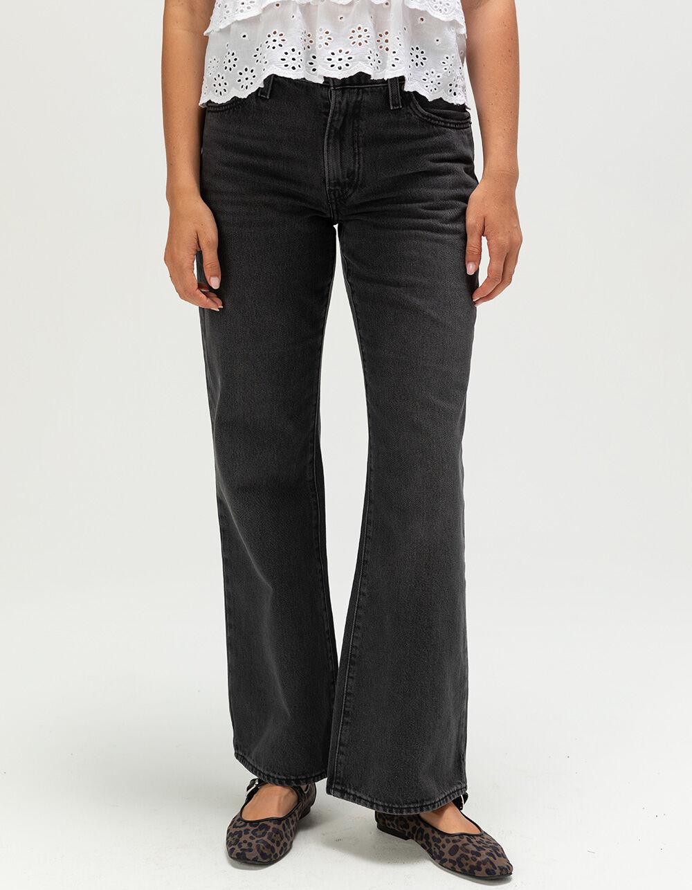 LEVI'S 94 Baggy Bootcut Womens Jeans - Wandering Spirit Clean - BLACK DENIM Product Image