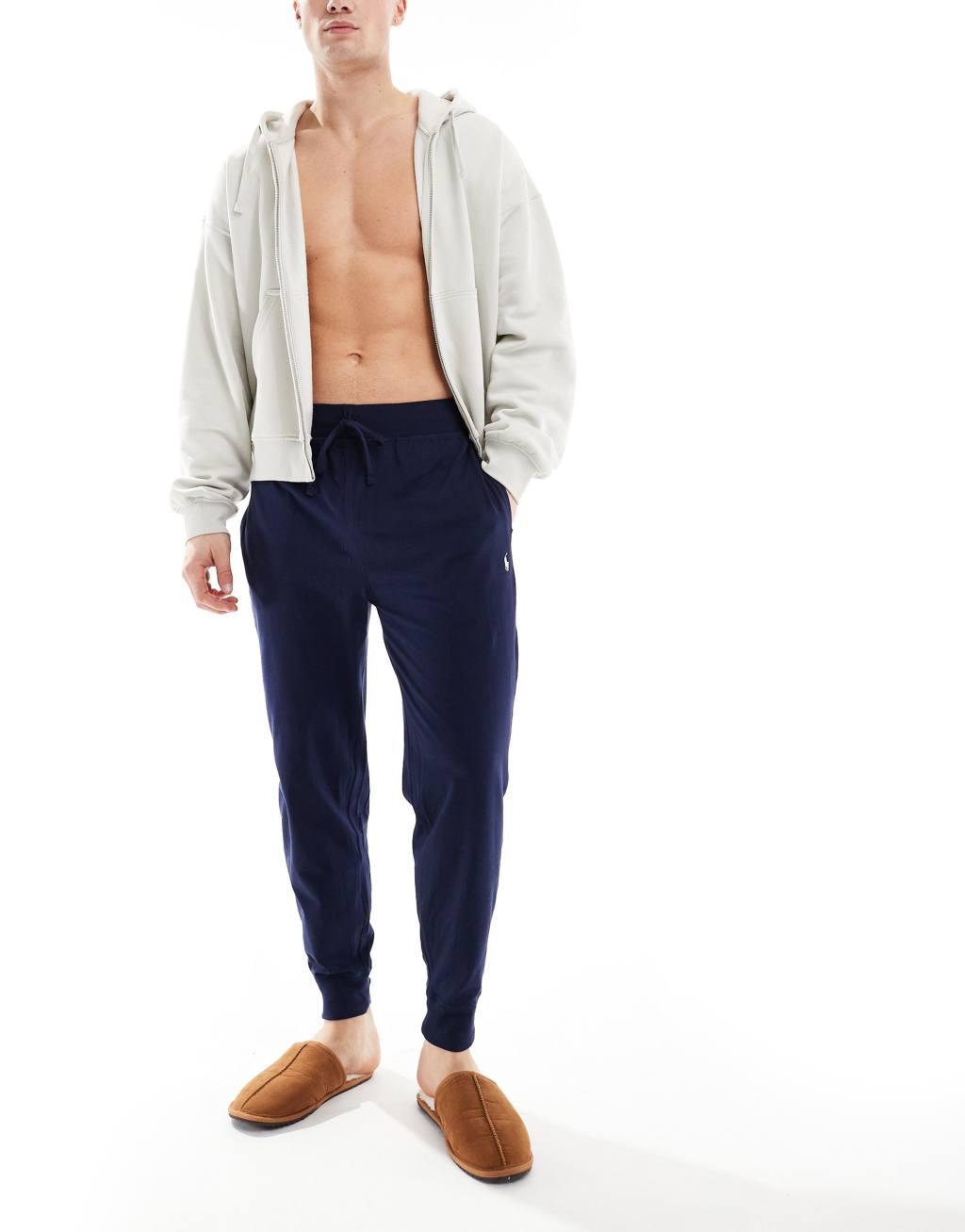 Polo Ralph Lauren lounge sweatpants in navy with logo Product Image