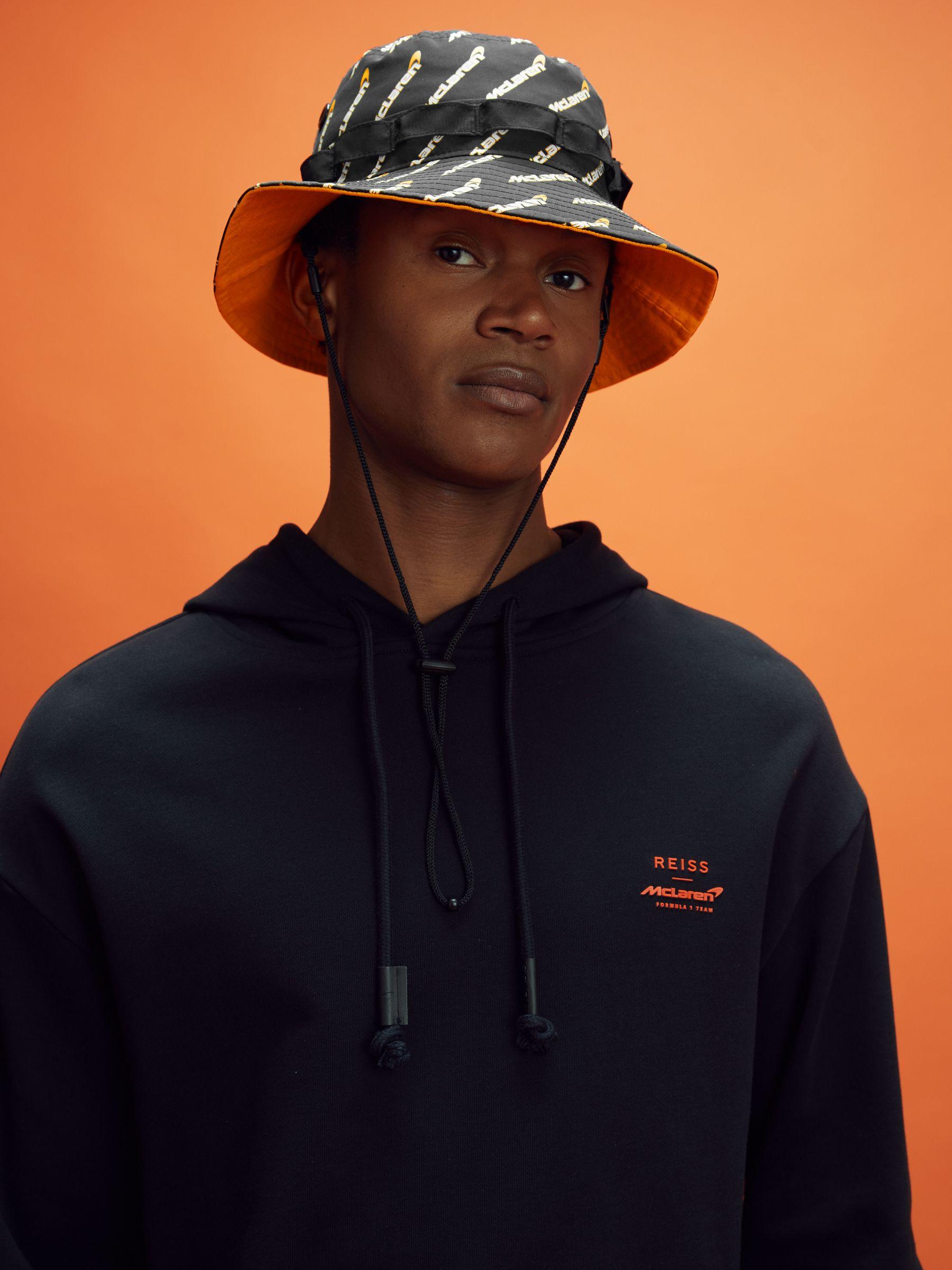 McLaren F1 Printed Bucket Hat in Black Product Image