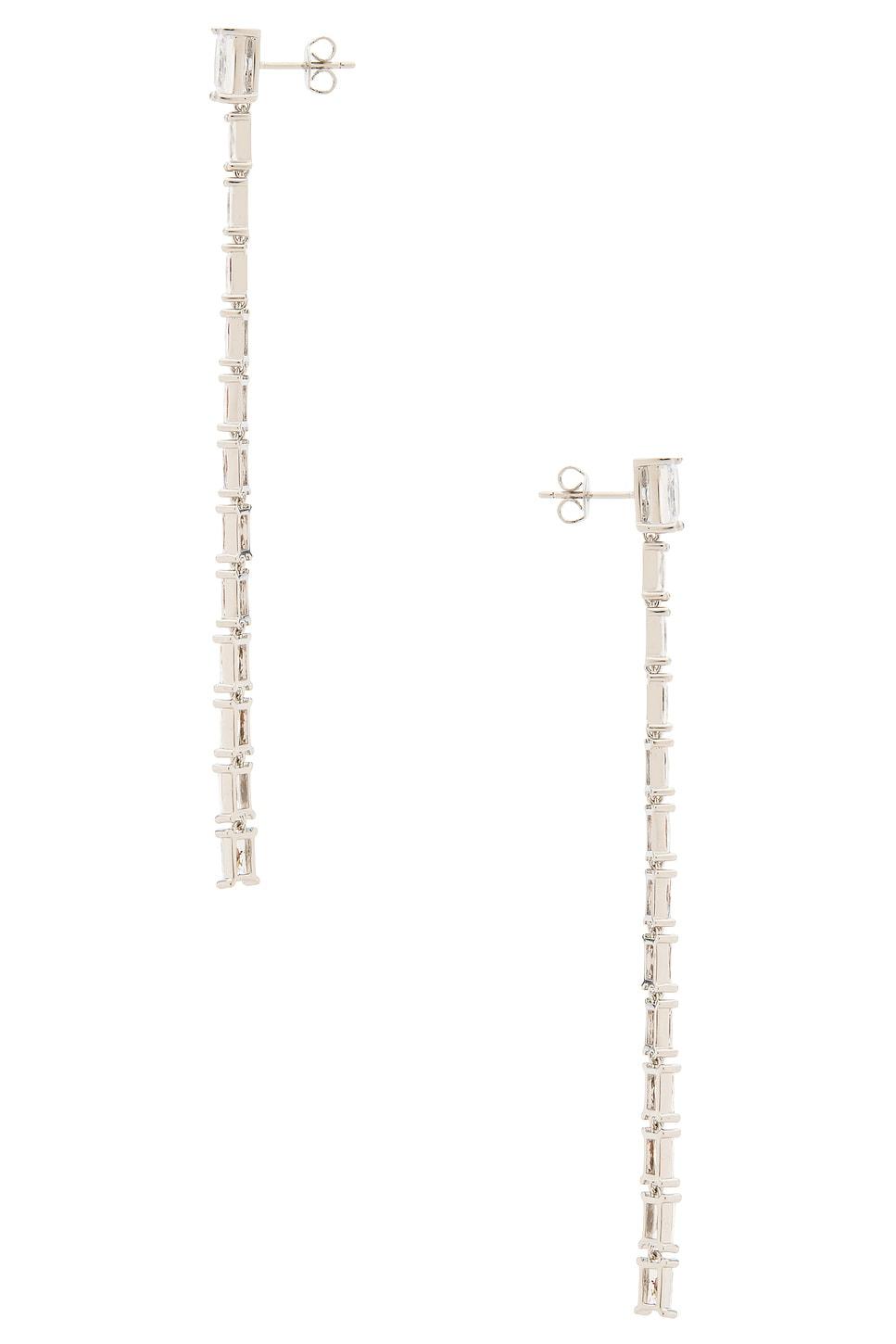 Baguette Tennis Earring SHASHI Product Image