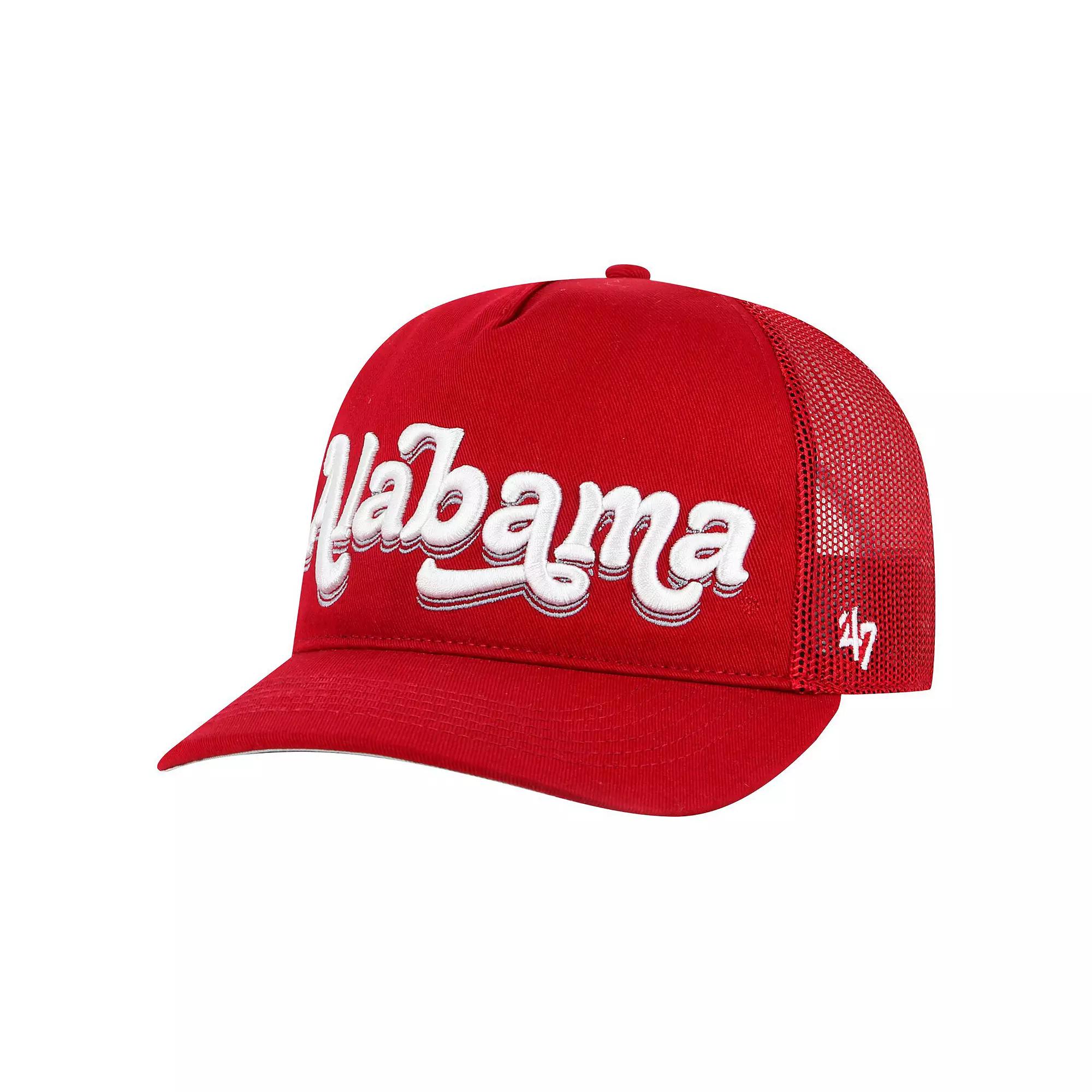 Women's '47 Crimson Alabama Crimson Tide Biloxi Hitch Adjustable Hat, Red Product Image