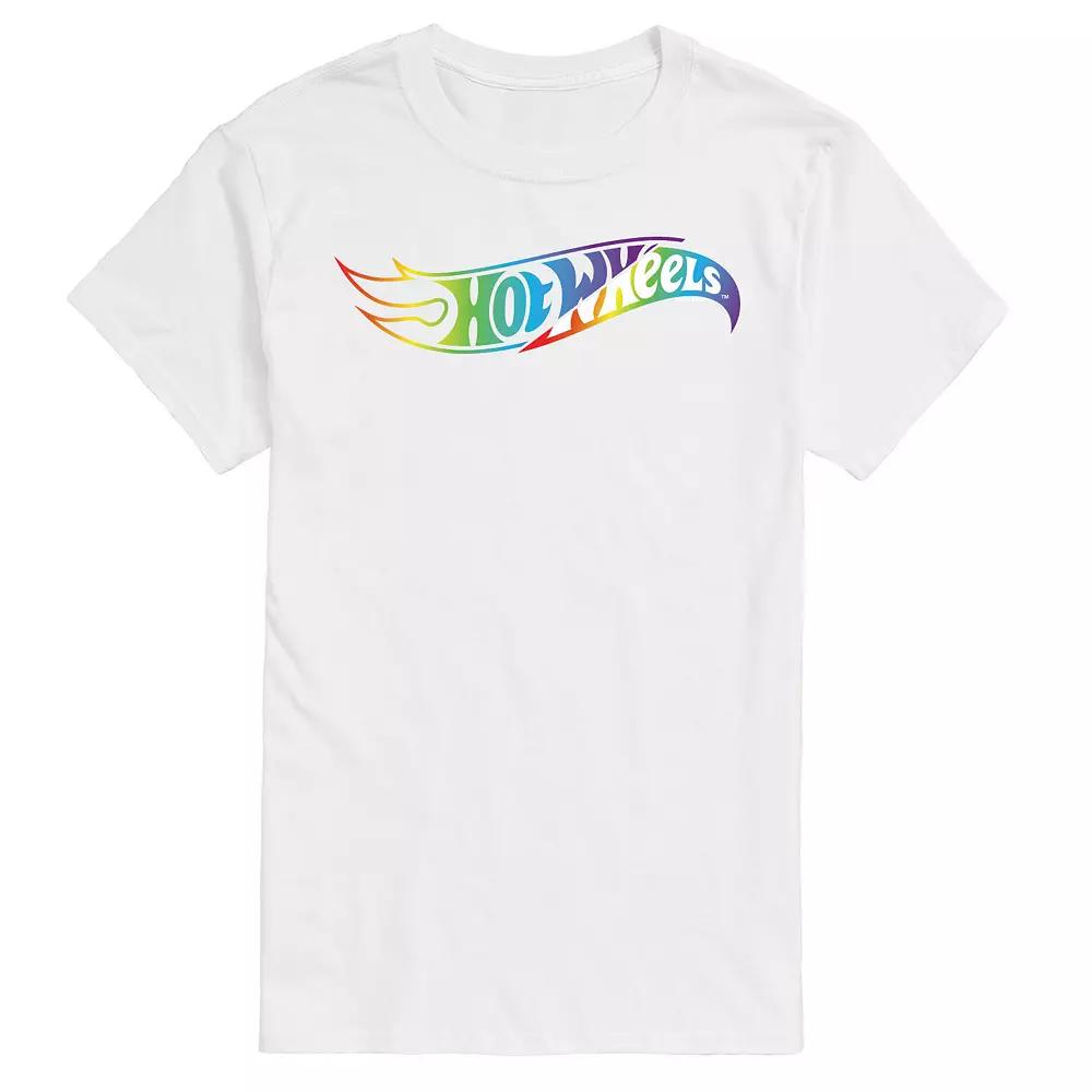 Big & Tall Hot Wheels Pride Wheels Graphic Tee, Men's,  Product Image