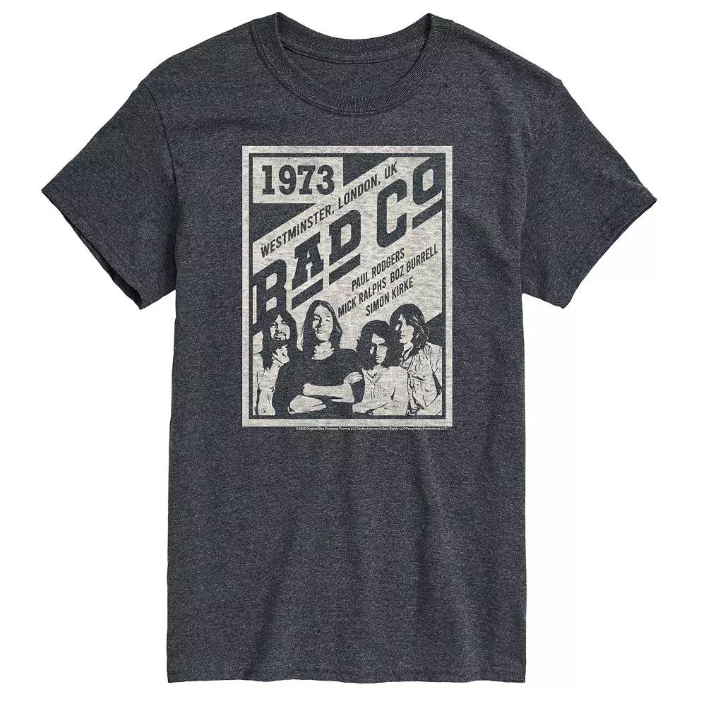 Big & Tall Bad Company Poster Tee, Men's,  Product Image
