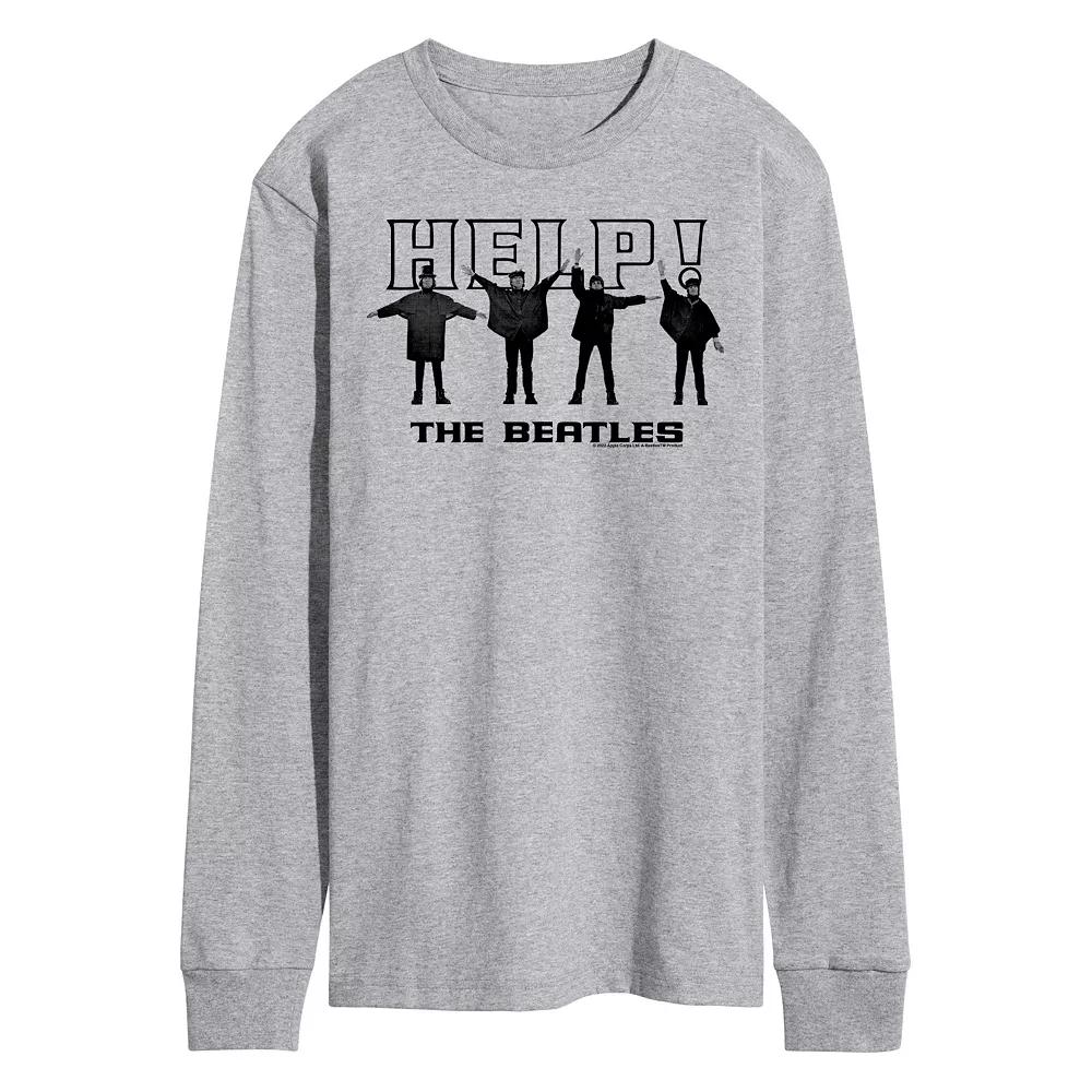 Men's The Beatles Help Long Sleeve Tee,  Product Image
