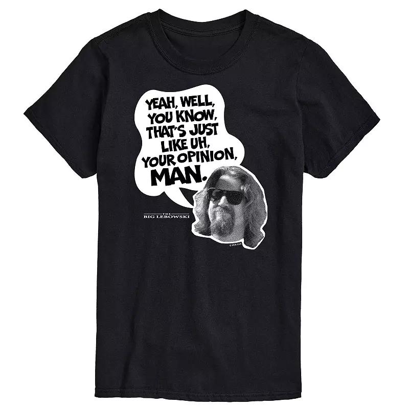 Big & Tall The Big Lebowski Your Opinion Man, Men's,  Product Image