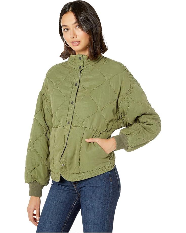 Women's Blank NYC Drop Shoulder Quilted Jacket Product Image