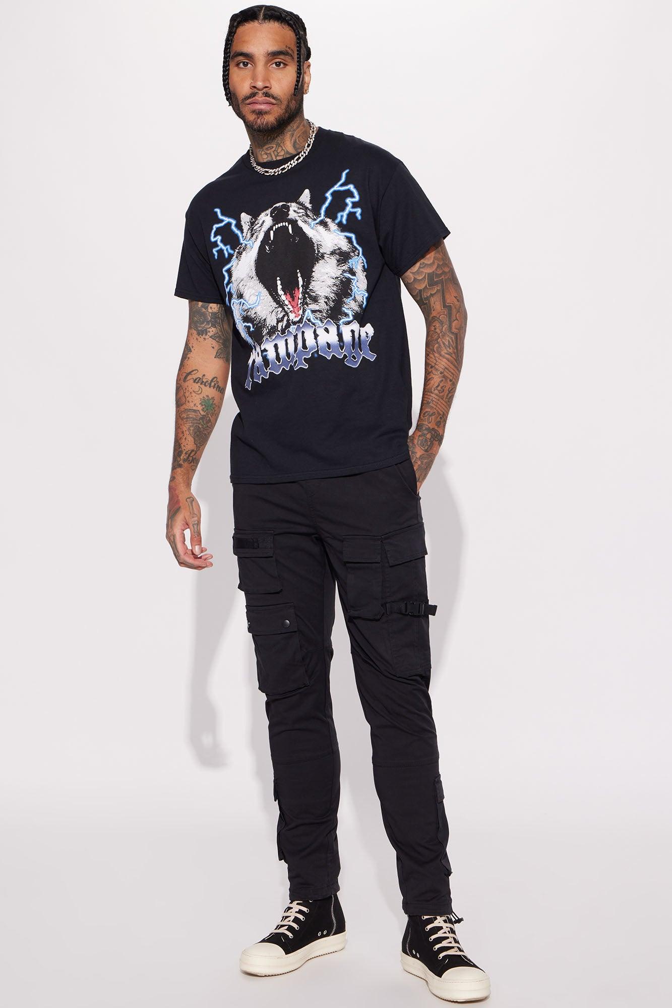 Rampage Short Sleeve Tee - Black Product Image