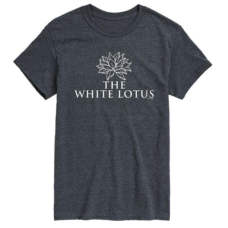 Men's White Lotus Logo Graphic Tee,  Product Image