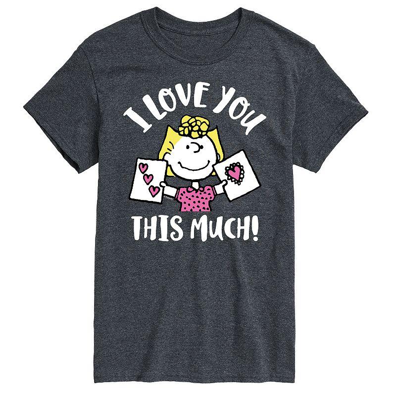 Big & Tall Peanuts Love You Tee, Mens Product Image