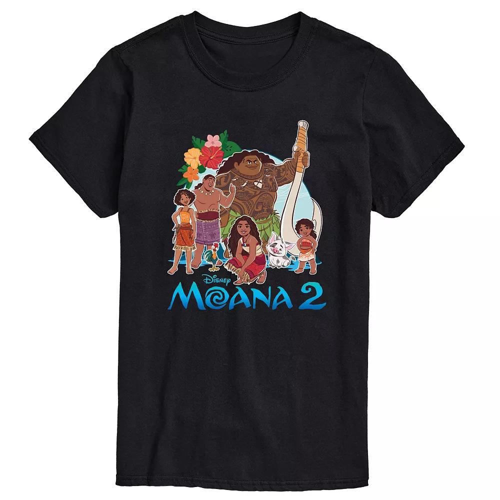 Disney's Moana 2 Big & Tall Group Graphic Tee, Men's,  Product Image