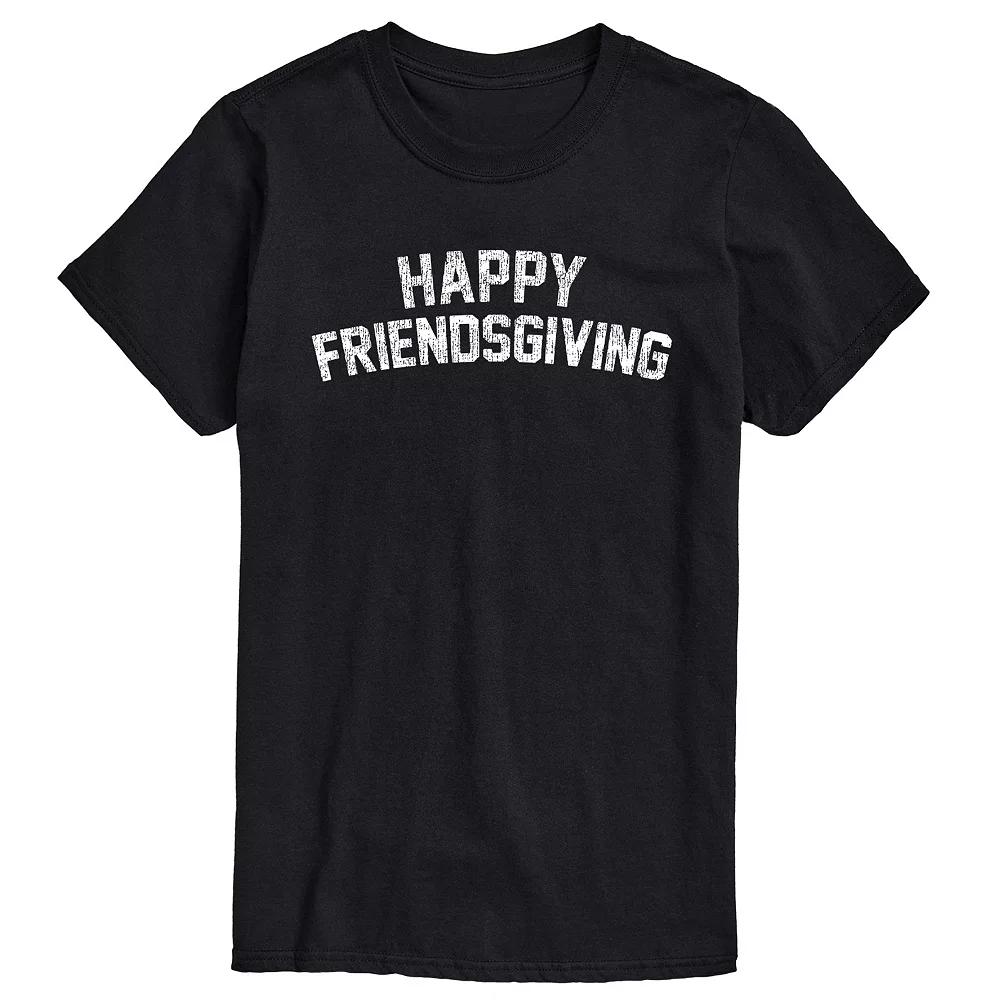 Big & Tall Happy Thanksgiving Tee, Men's,  Product Image