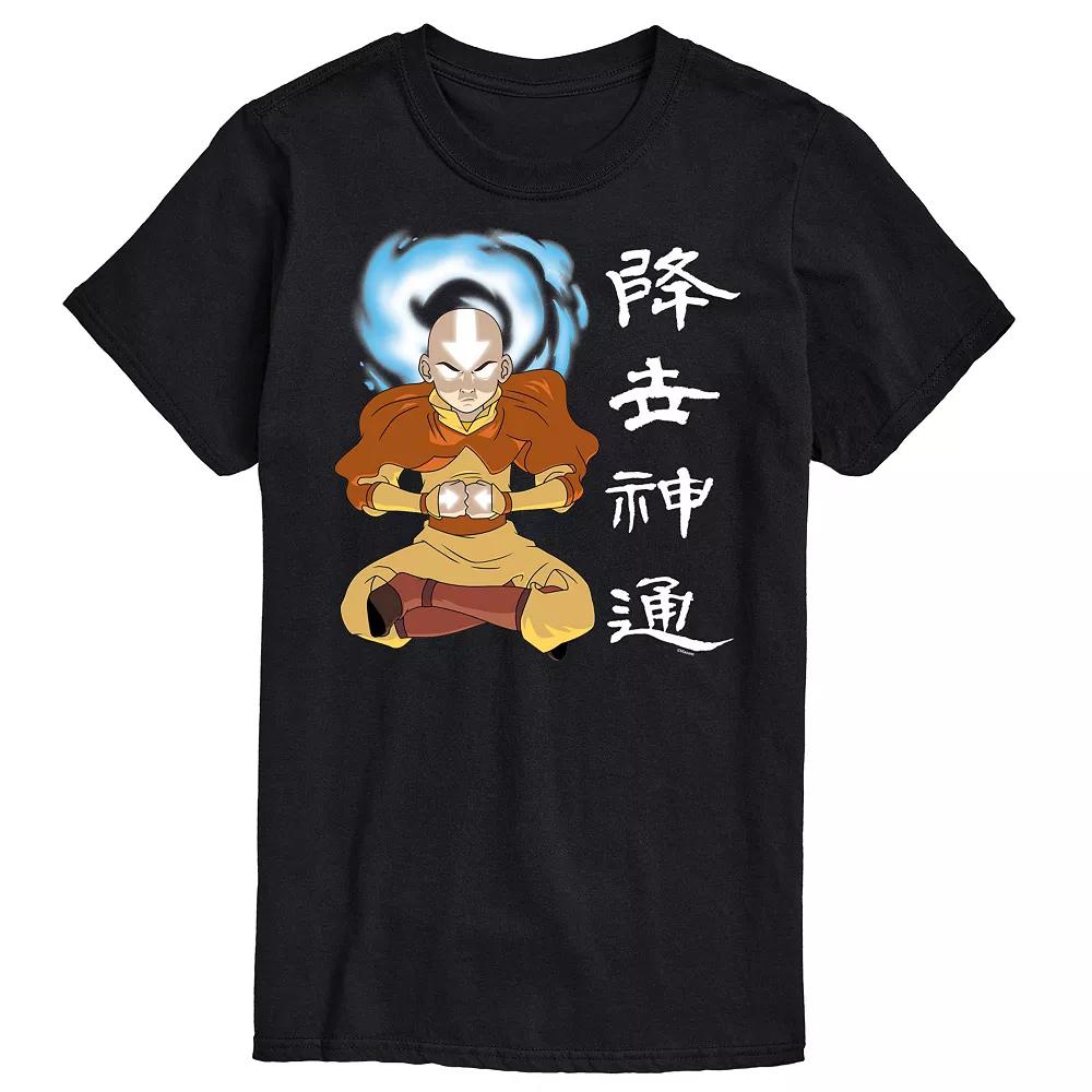 Big & Tall Avatar The Last Airbender AANG Graphic Tee, Men's,  Product Image