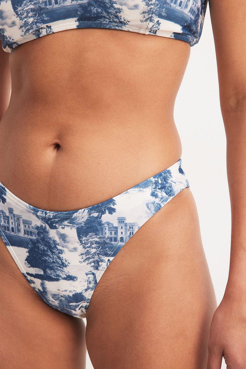 Printed Highwaisted Bikini Panty Product Image