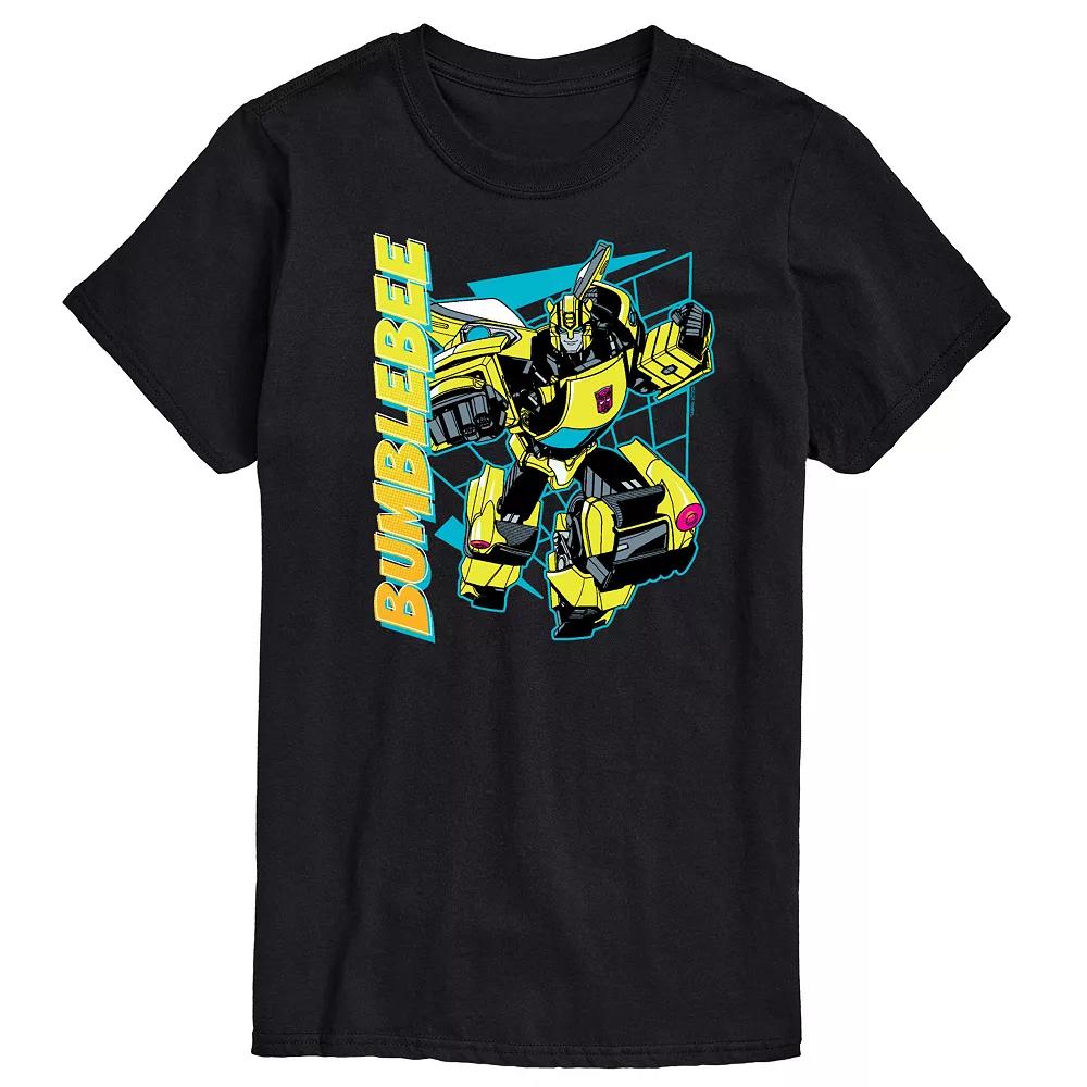 Men's Transformers Bumblebee Halftone Tee,  Product Image