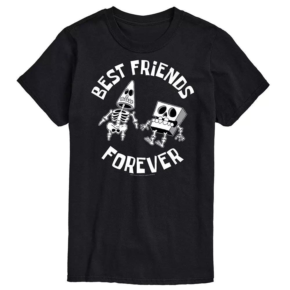 Big & Tall Spongebob Best Friends Forever Graphic Tee, Men's,  Product Image