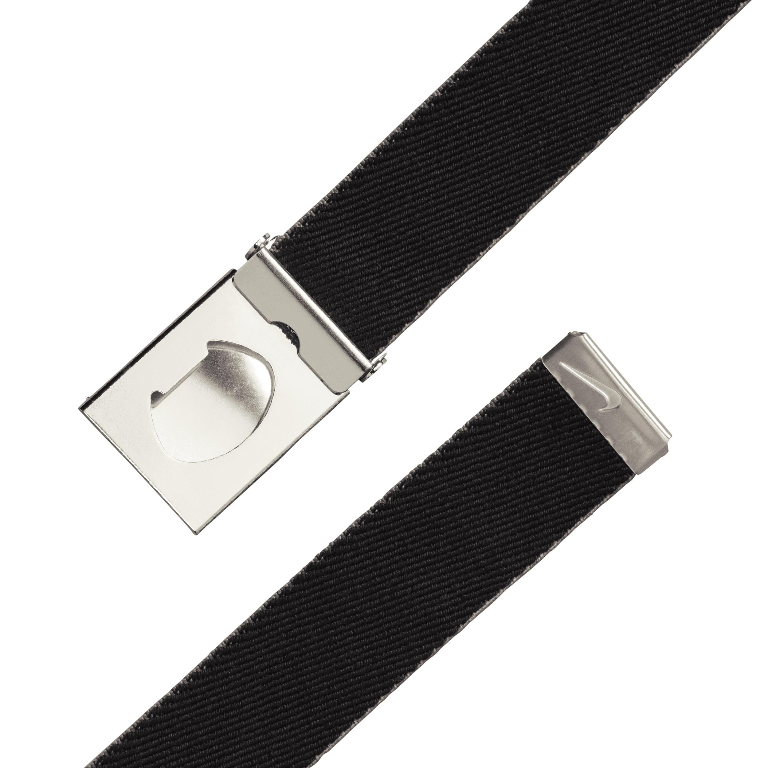 Women's Nike Reversible Stretch Webbed Belt, Gray Product Image