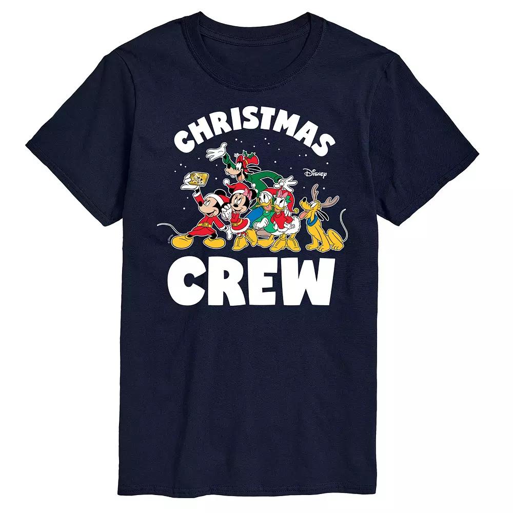 Disney's Big & Tall Christmas Crew Graphic Tee, Men's,  Product Image