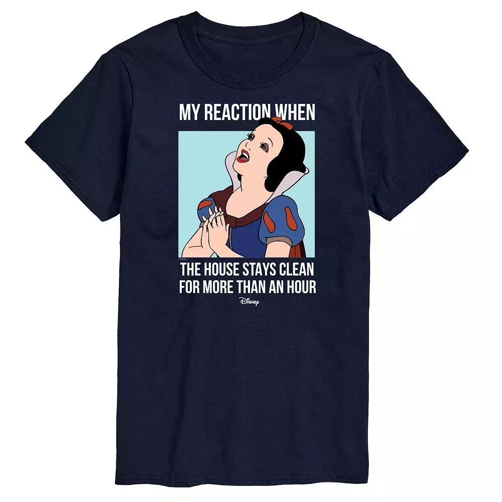 Disney Princess Big & Tall Snow White Graphic Tee, Men's,  Product Image