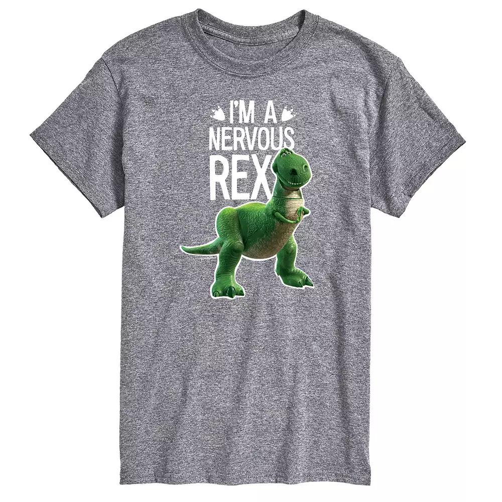 Disney / Pixar's Toy Story Big & Tall Nervous Rex Graphic Tee, Men's,  Product Image