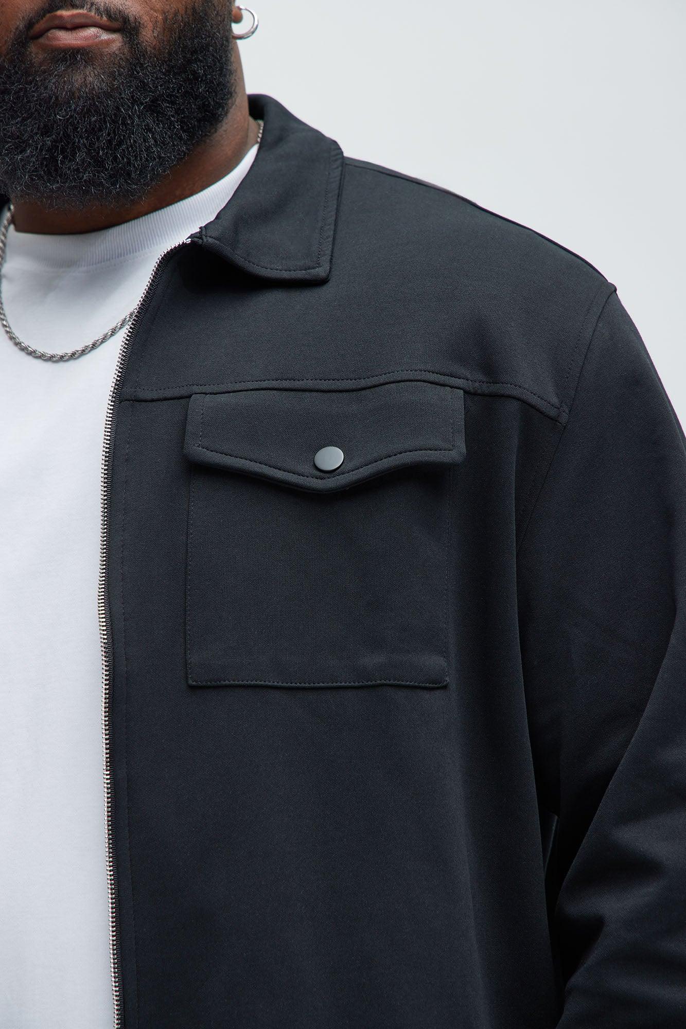 Ryan Interlock Work Jacket - Black Product Image