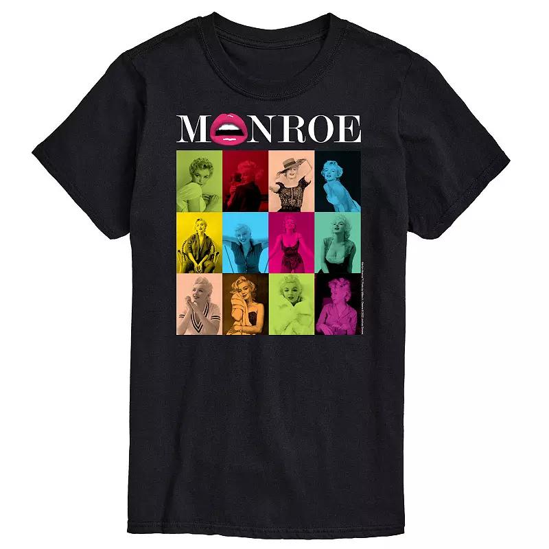 Big & Tall Marilyn Monroe Grid Tee, Men's,  Product Image