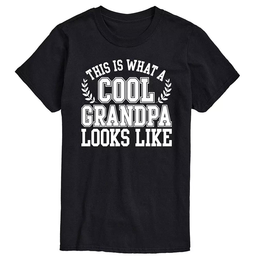 Big & Tall Cool Grandpa Tee, Men's,  Product Image