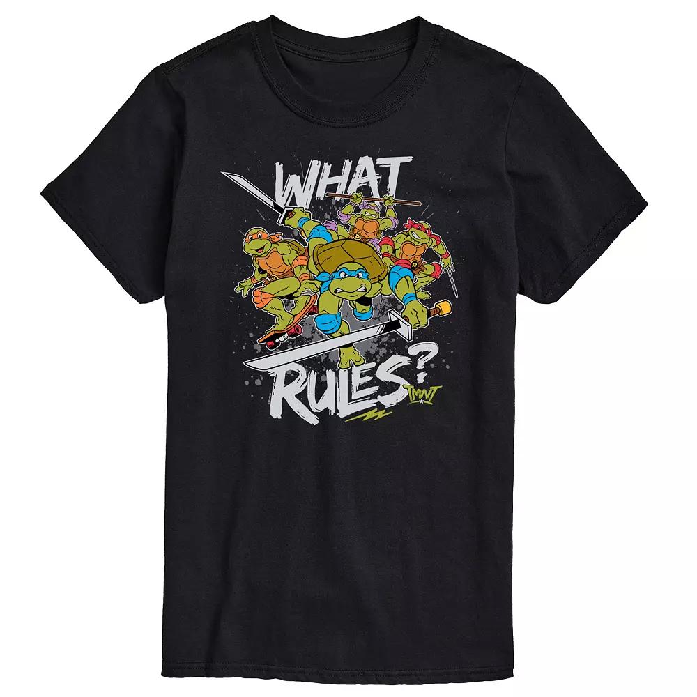 Men's Teenage Mutant Ninja Turtles Rules Graphic Tee,  Product Image