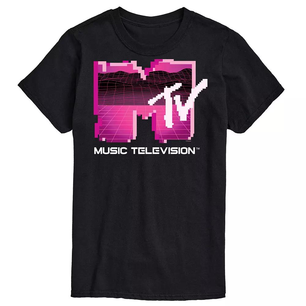 Big & Tall MTV Retro Gamer Logo Graphic Tee, Men's,  Product Image