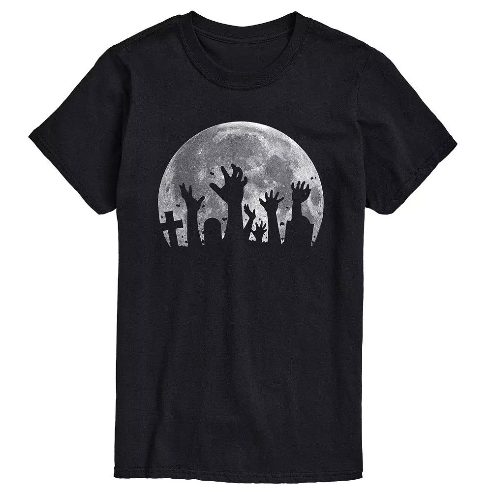 Men's Zombie Hands Graveyard Tee,  Product Image