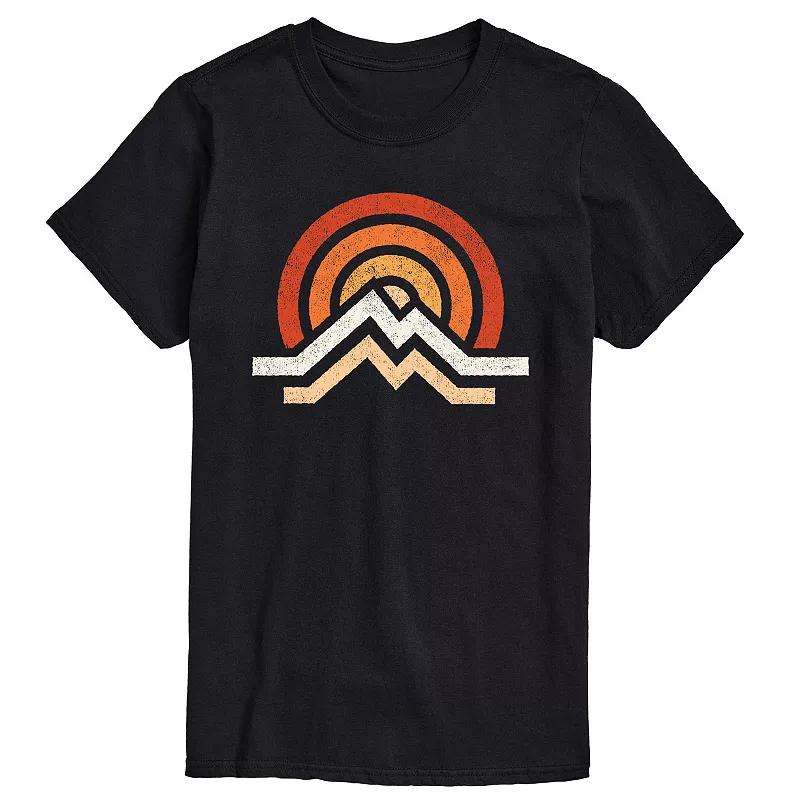 Men's Simple Mountains Graphic Tee,  Product Image