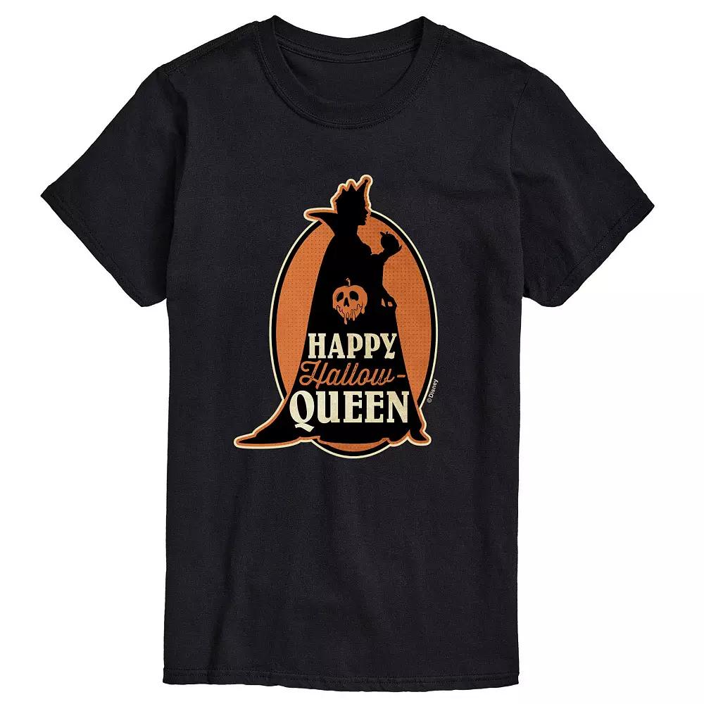 Disney Villains Snow White Evil Queen Men's Happy Hallow-Queen Graphic Tee,  Product Image