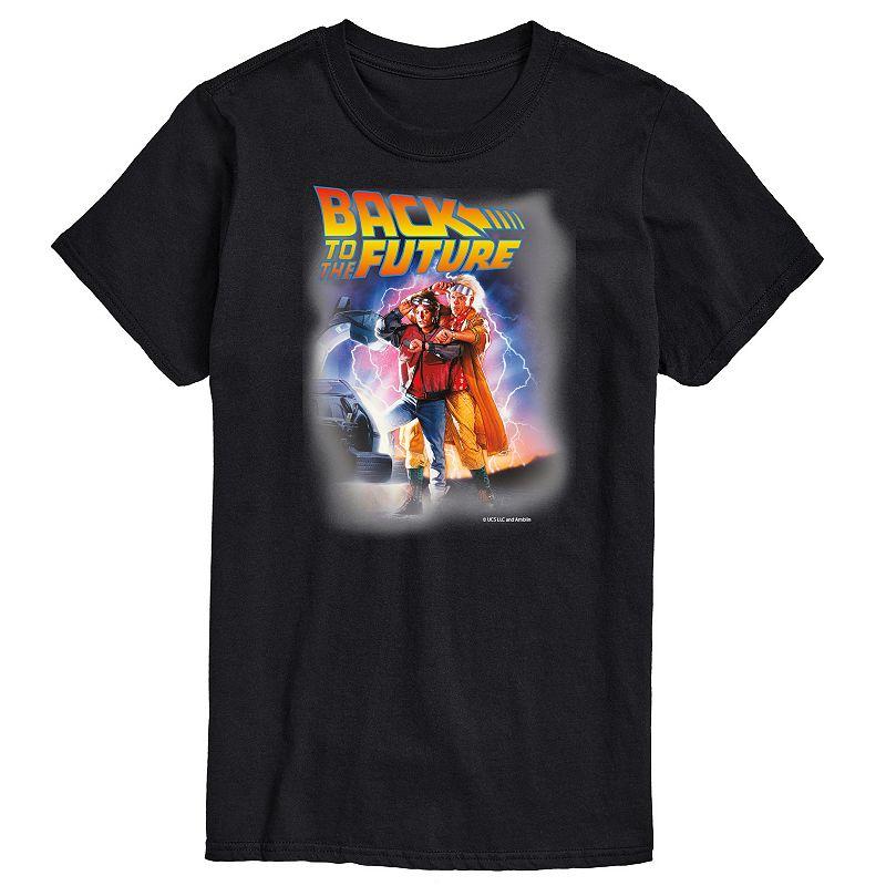Big & Tall Back to the Future Marty And Doc Graphic Tee, Men's,  Product Image