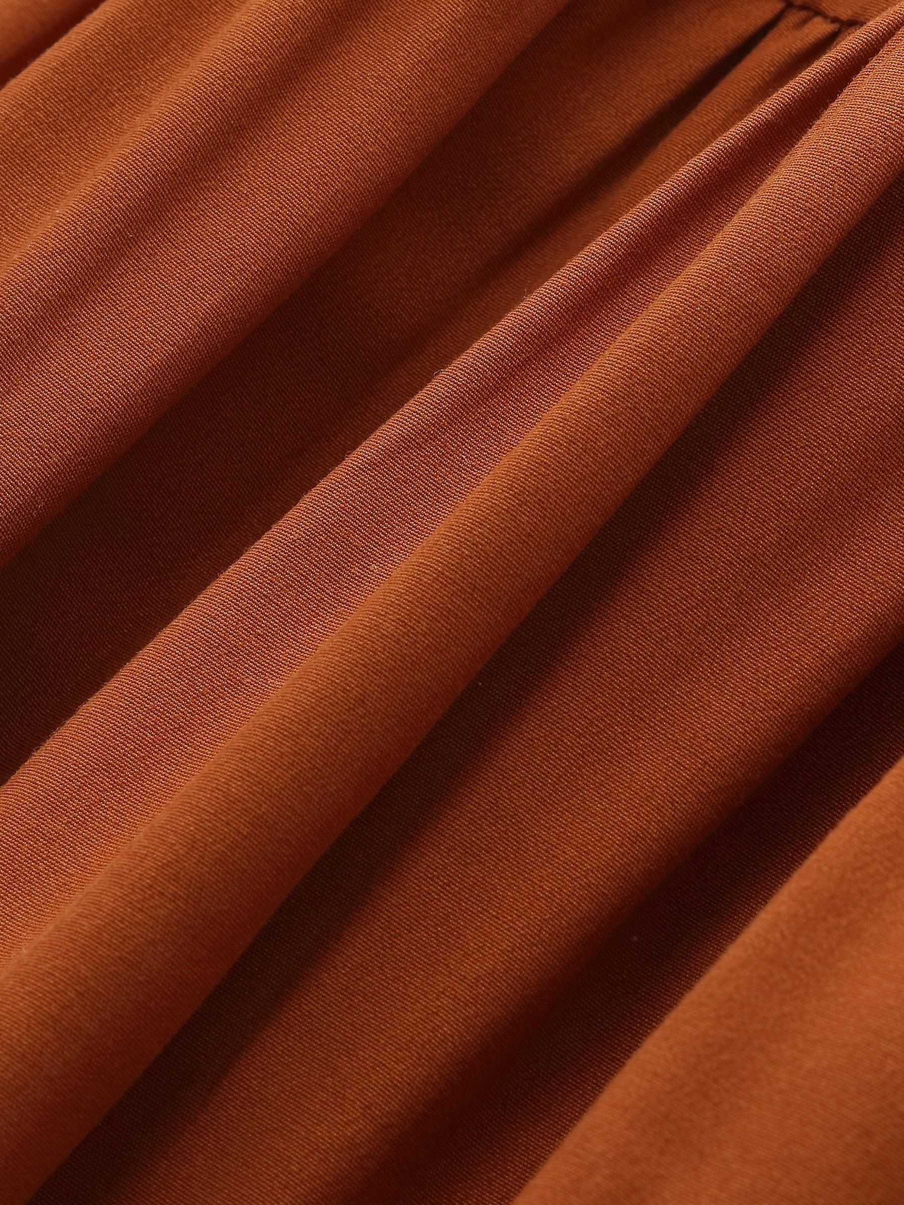 Tencel Acetate Blend Women Halter Maxi Dress Product Image