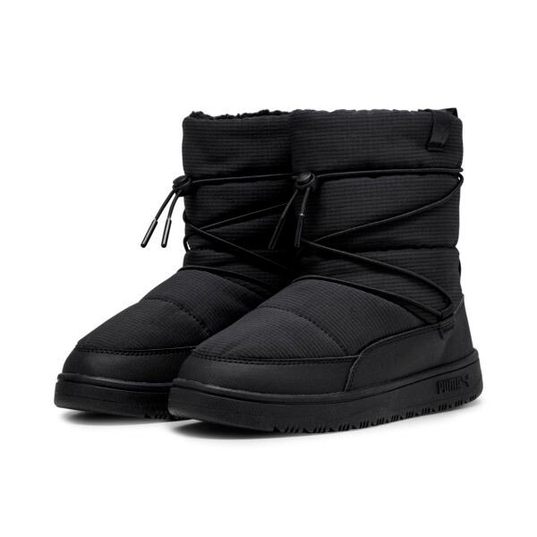 PUMA Snowbae Women's Boots in Black/Shadow Grey Product Image