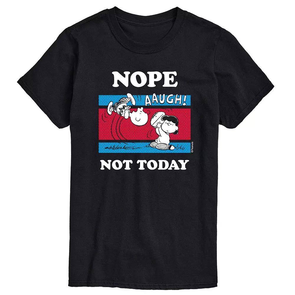 Men's Peanuts Nope Not Today Tee,  Product Image