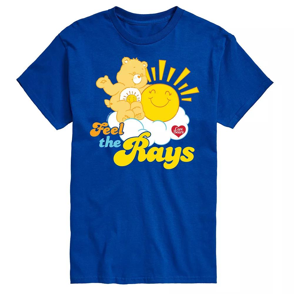 Big & Tall Care Bears Feel The Rays Graphic Tee, Men's,  Product Image