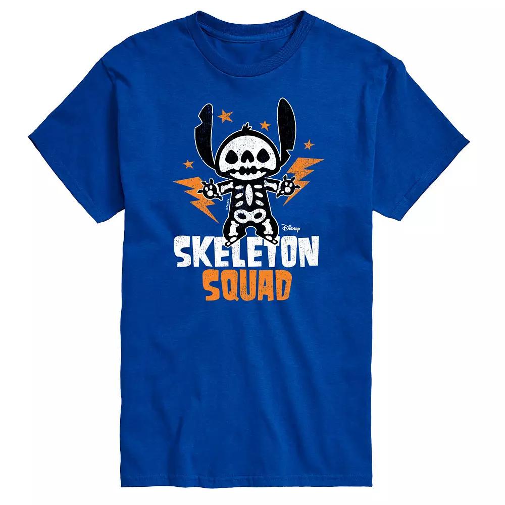 Disney's Lilo & Stitch Big & Tall Skeleton Squad Graphic Tee, Men's,  Product Image