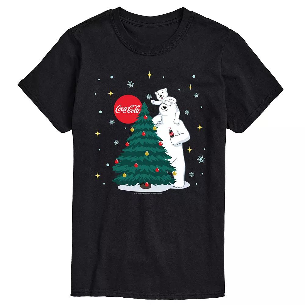Men's CocaCola Christmas Tree Tee,  Product Image