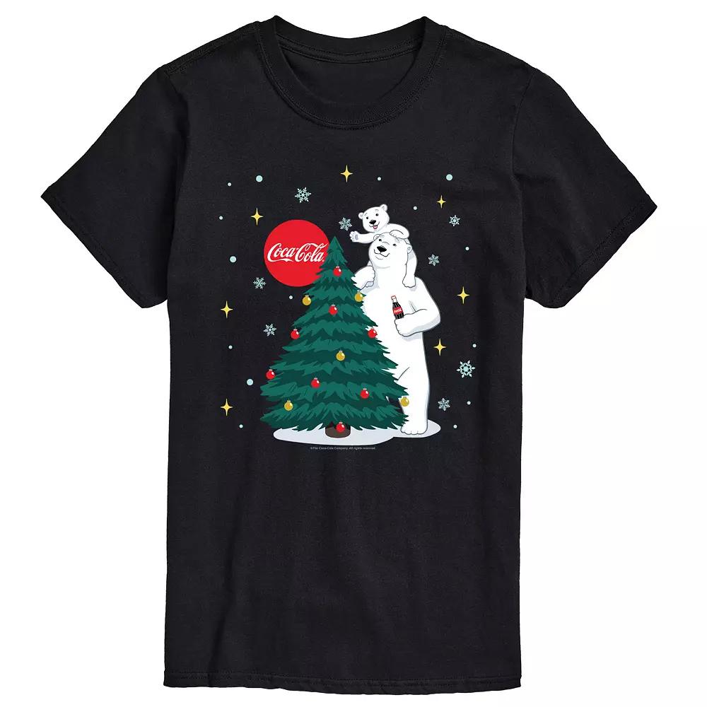 Men's CocaCola Christmas Tree Tee,  Product Image
