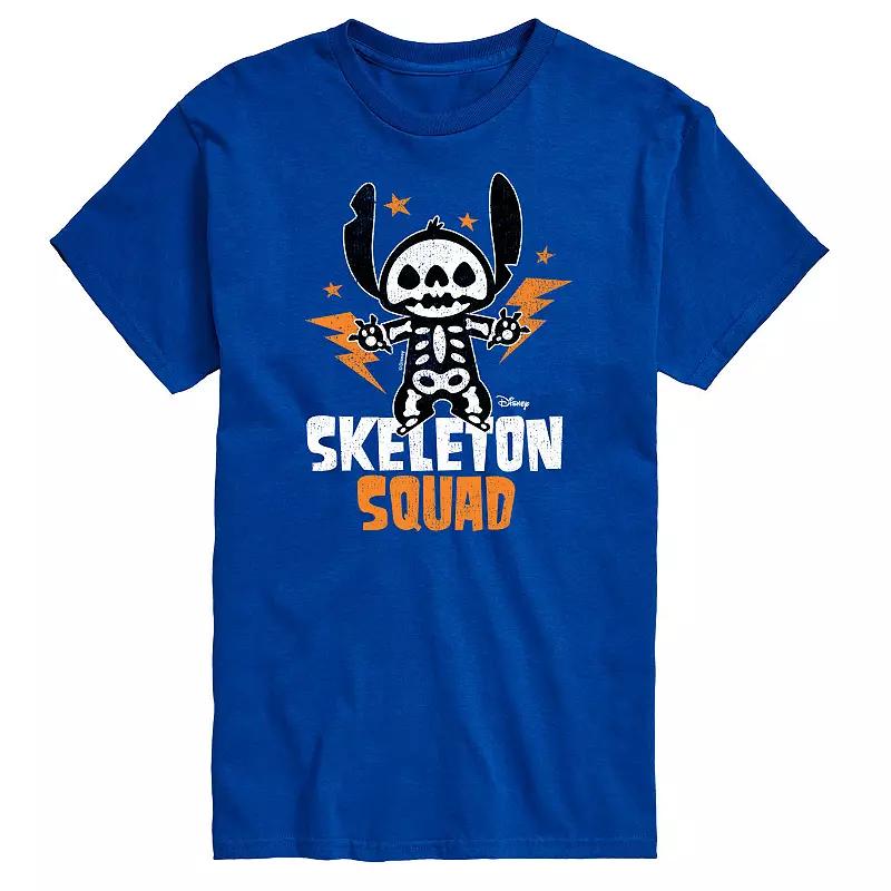 Disney's Lilo & Stitch Big & Tall Skeleton Squad Graphic Tee, Men's,  Product Image