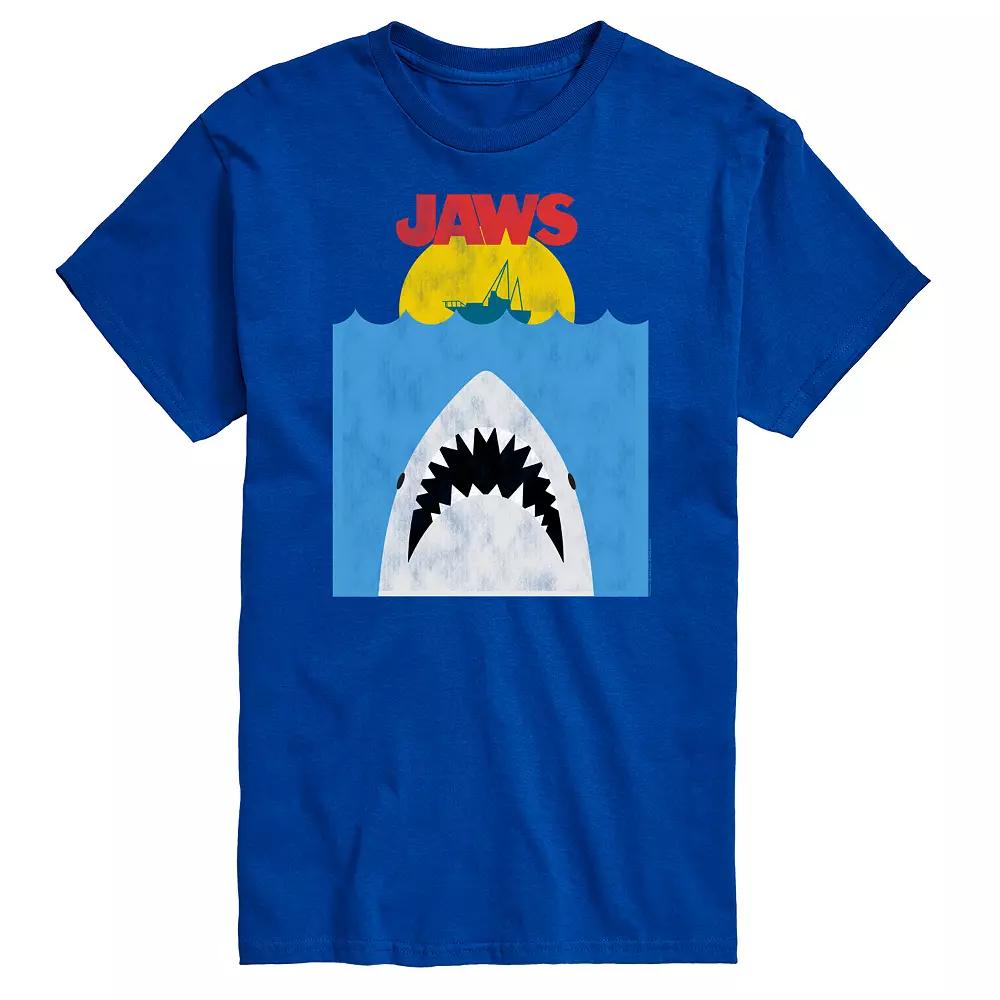 Big & Tall Jaws Bite Tee, Men's,  Product Image