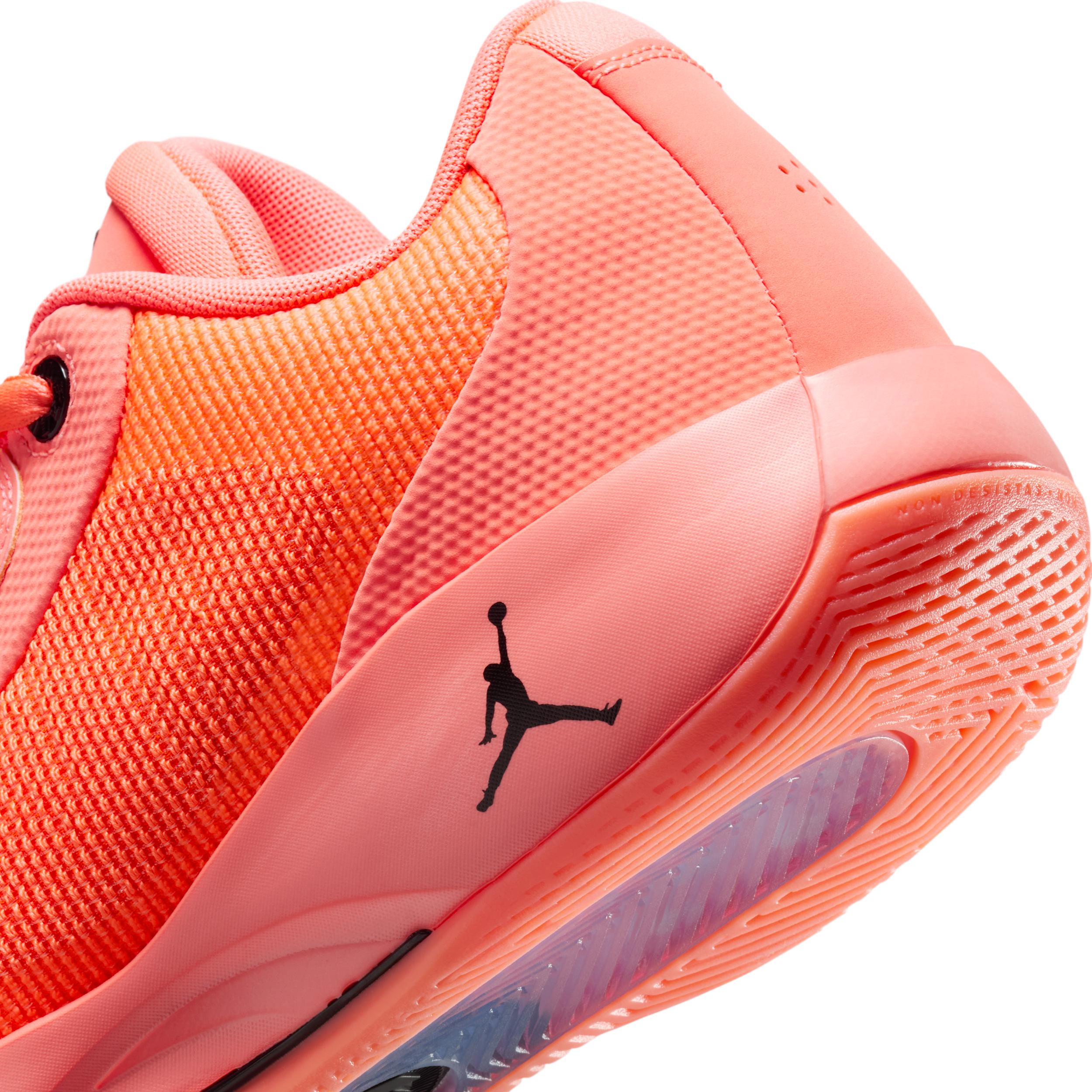 Nike Mens Luka .77 Bright Mango Basketball Shoes | HF0806-800 Product Image