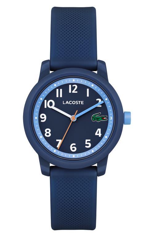 Lacoste Kids' 12.12 Silicone Strap Watch, 33mm Product Image
