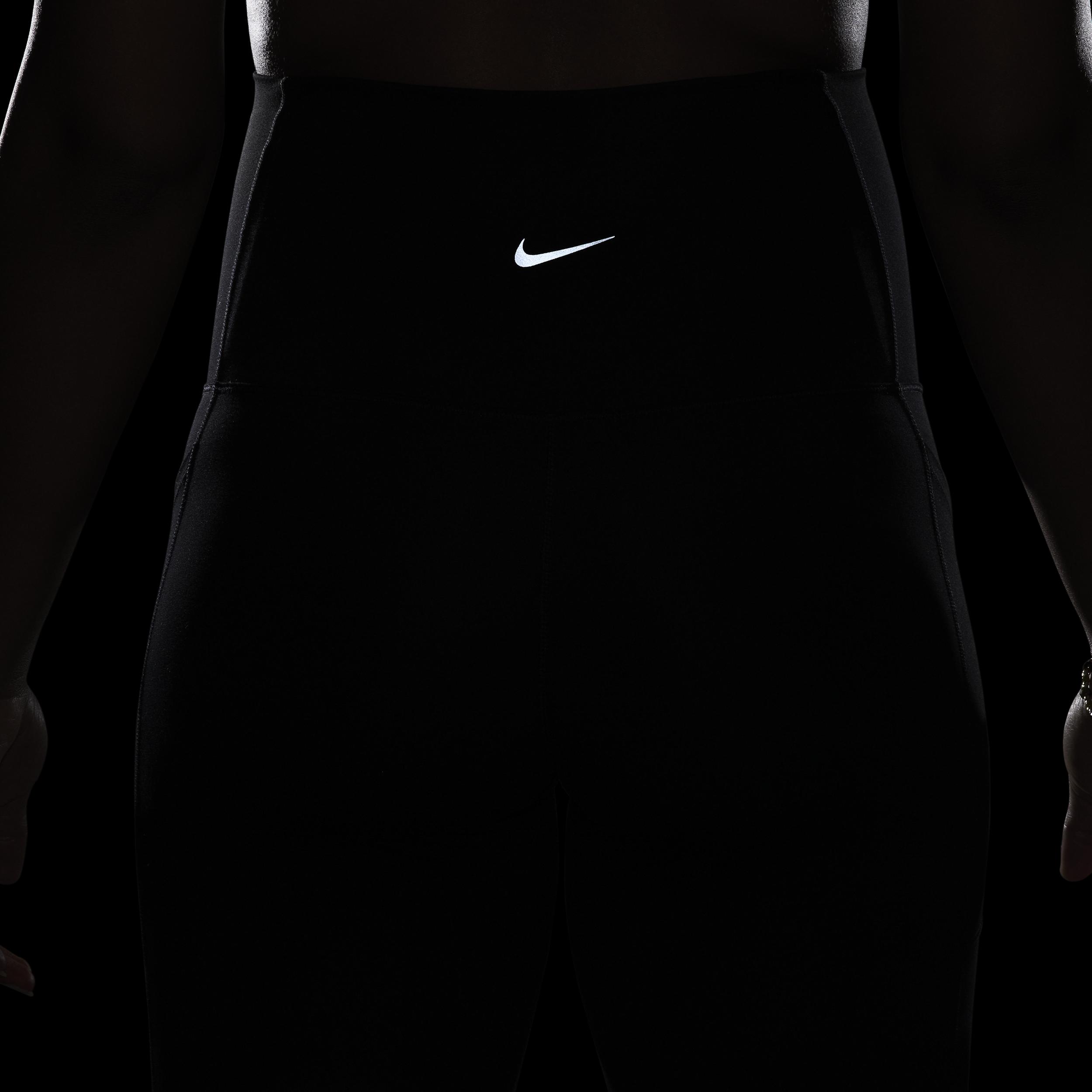 Nike Womens (M) One High-Waisted 7/8 Leggings with Pockets (Maternity) | FN4288-010 Product Image