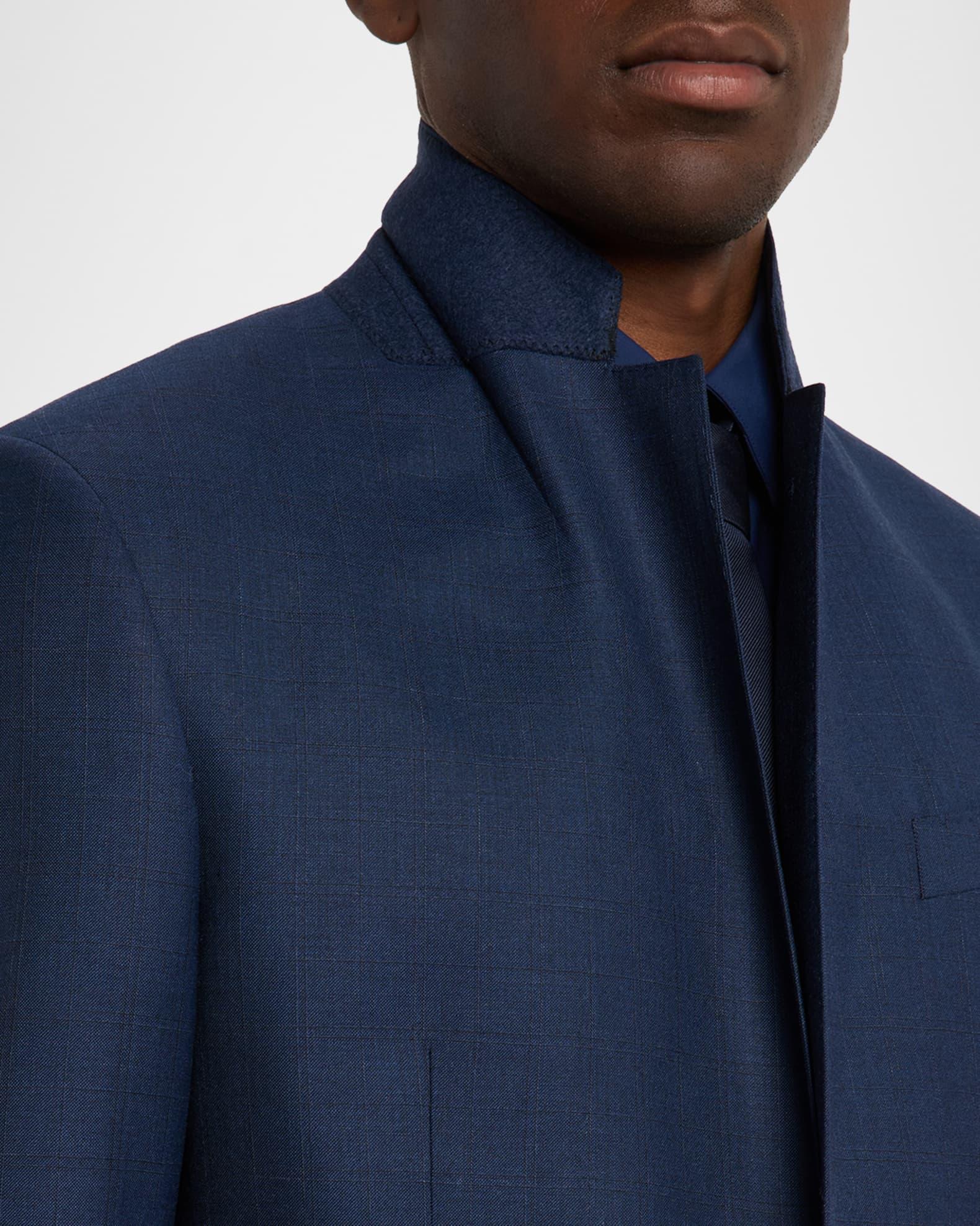 Men's Windowpane G Line Two-Piece Suit Product Image