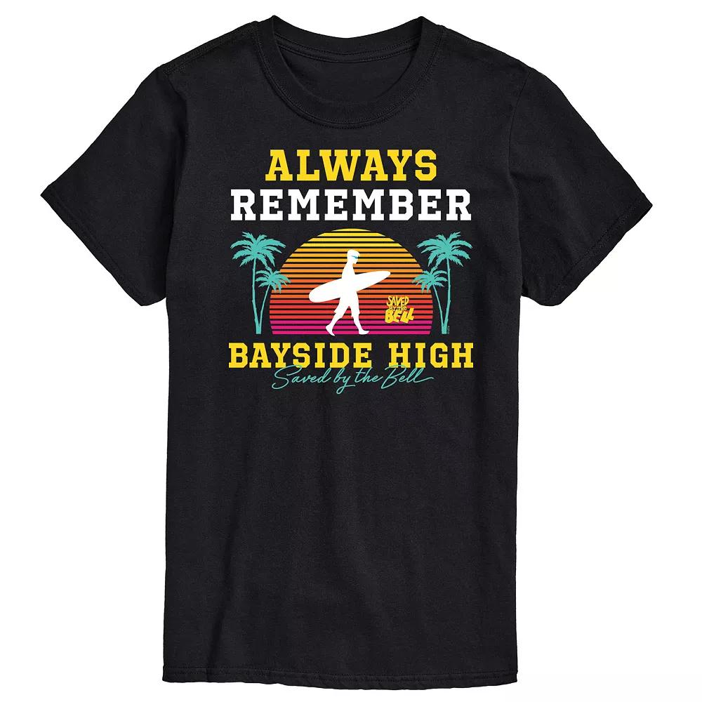 Men's Saved By The Bell Bayside High Graphic Tee,  Product Image