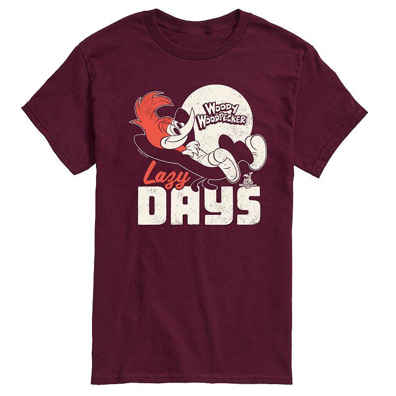 Big & Tall Woody Woodpecker Lazy Days Graphic Tee, Men's,  Product Image