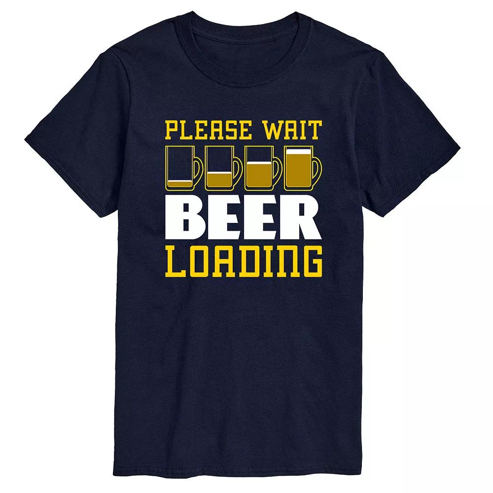 Men's Beer Loading Graphic Tee,  Product Image